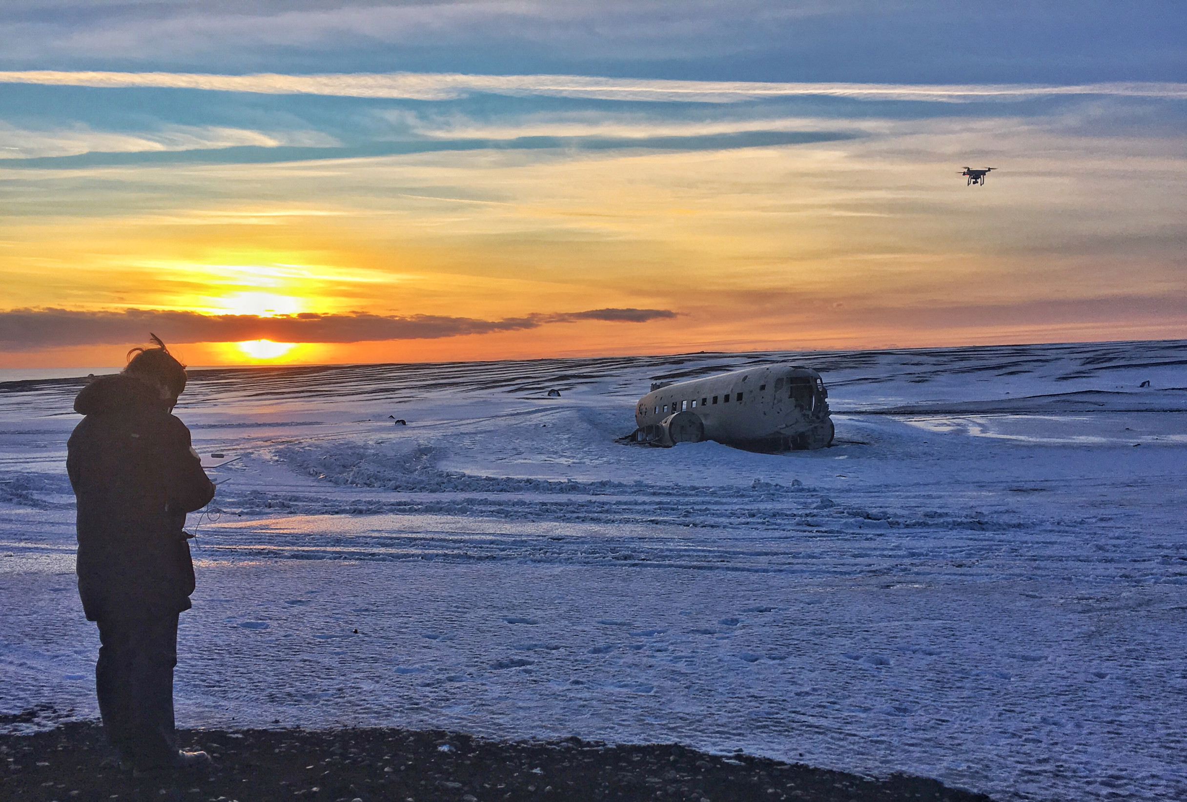 Место крушения военного самолёта, Исландия – фотографии Исландии