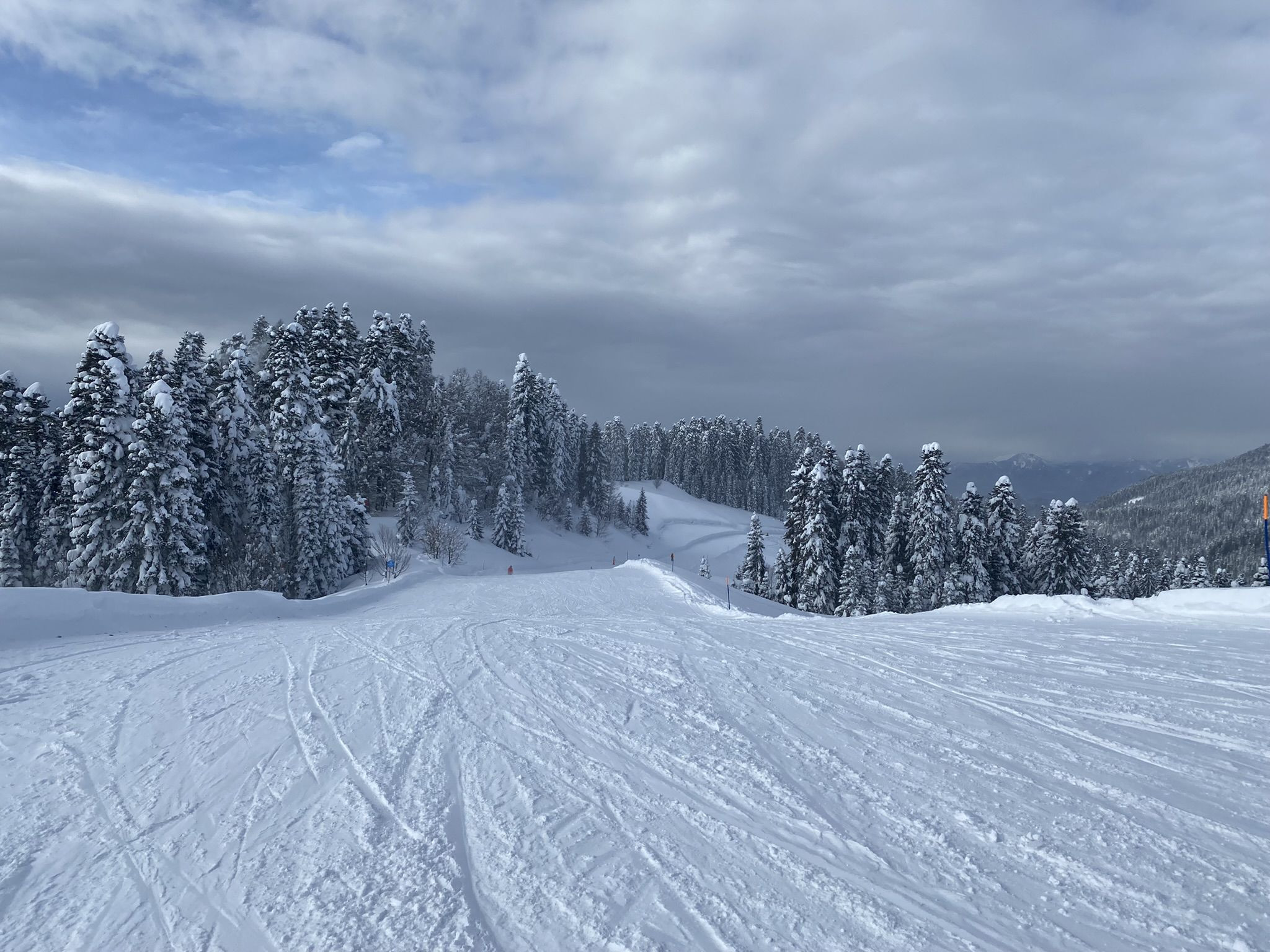 Южный склон, трасса Календула – фотографии России