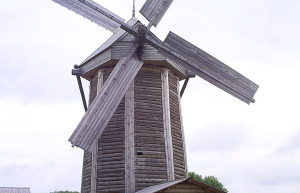 Мельница в Тарханах – фотографии России