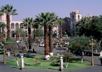 Главная площадь Арекипы – фотографии Перу