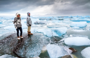 Самое глубокое озеро на острове в Исландии - Ледниковая лагуна Йокульсарлон (Jökulsárlón) – фотографии Исландии