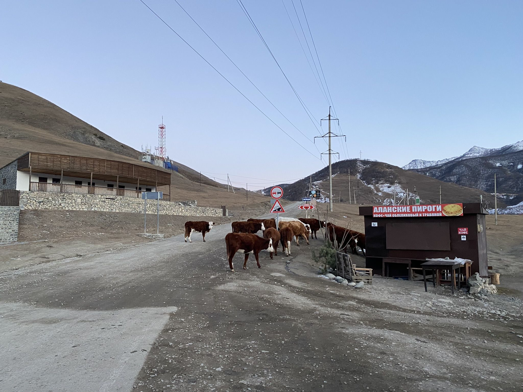 Даргавс, город Мёртвых, вид со стороны входа на окрестности – фотографии России