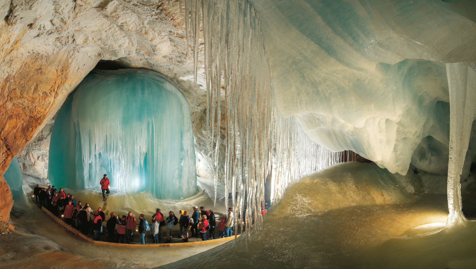 Ледяной мир. Верфен. Австрия – фотографии Австрии