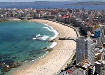 Главные городские пляжи Ла-Коруньи – фотографии Испании