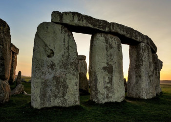 Древнее сооружение Стоунхендж, Эймсбери, Великобритания – фотографии Великобритании