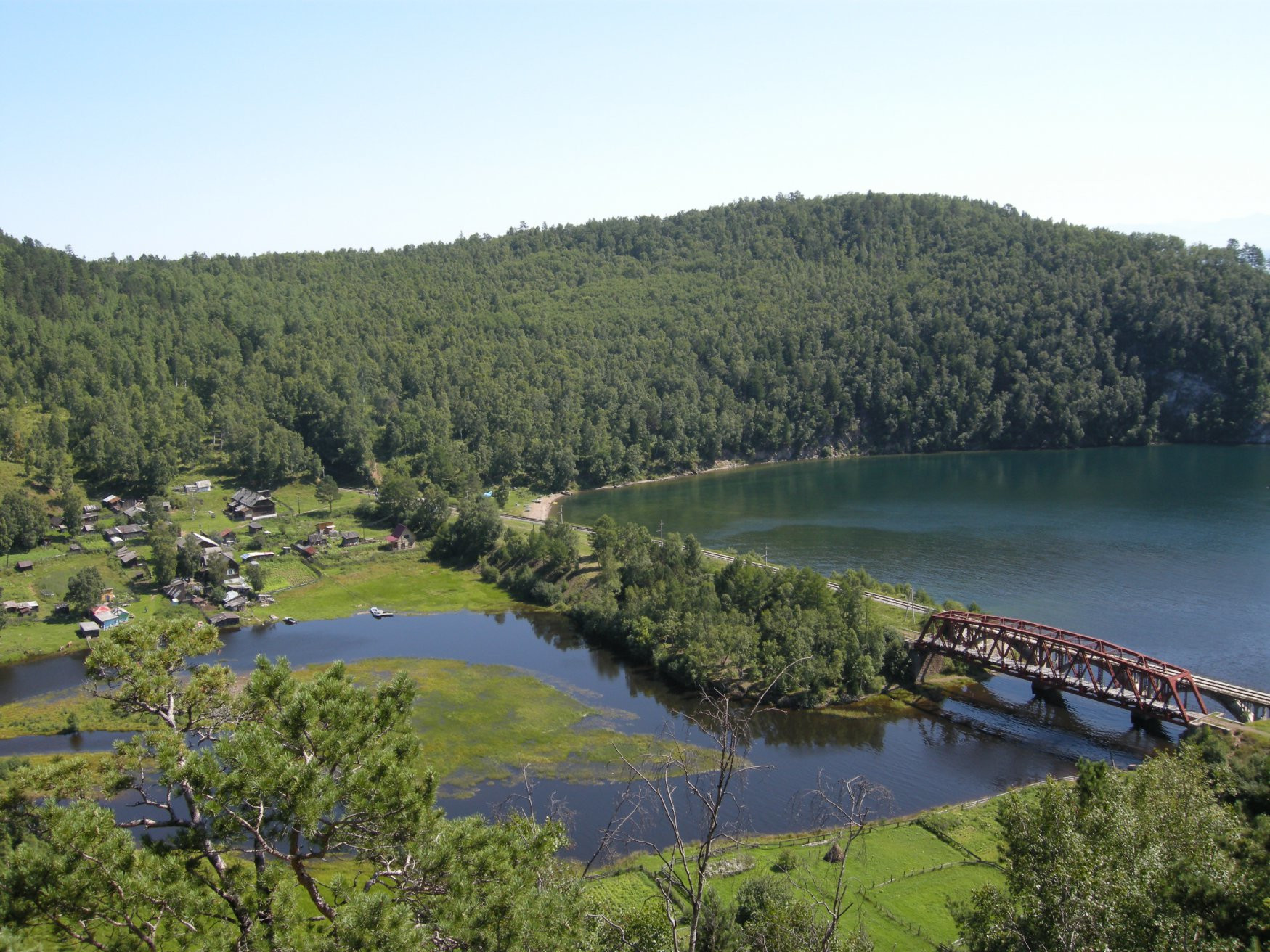 Кругобайкальская железная дорога – фотографии России