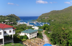 Вид на Мариго-Бэй – фотографии Сент-Люсии