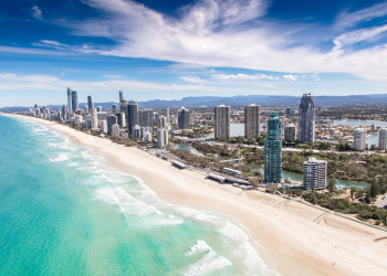 Вид на побережье Gold Cost – фотографии Австралии