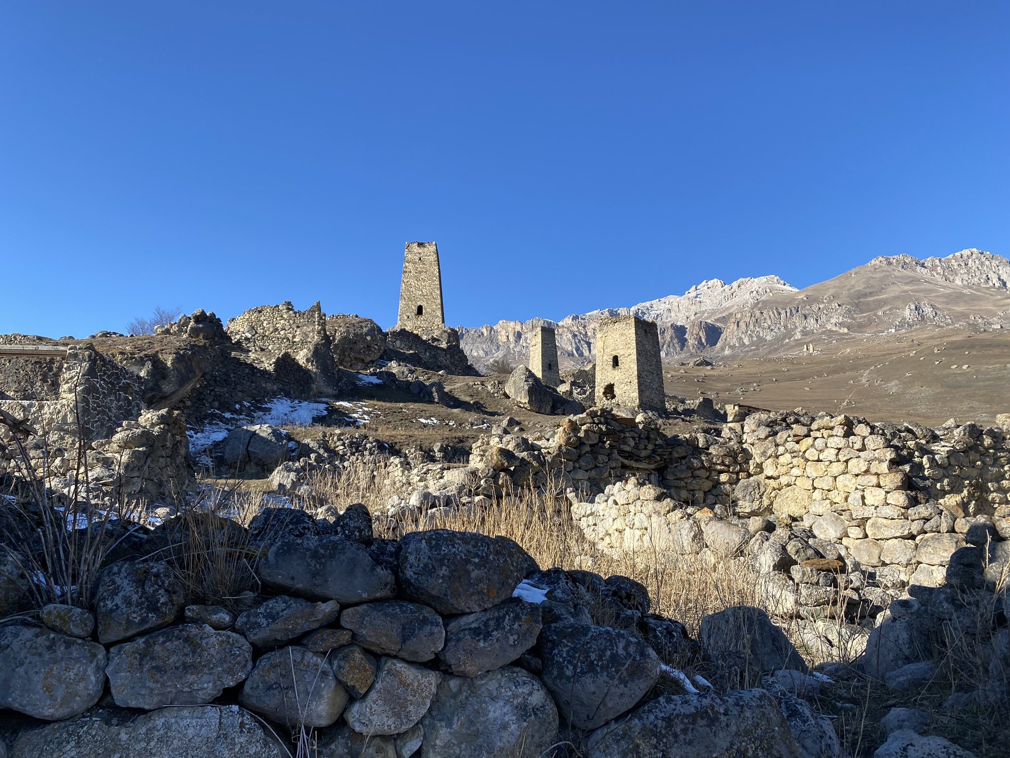 Горное селение Цмити или Цимити – фотографии России