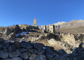 Горное селение Цмити или Цимити – фотографии России