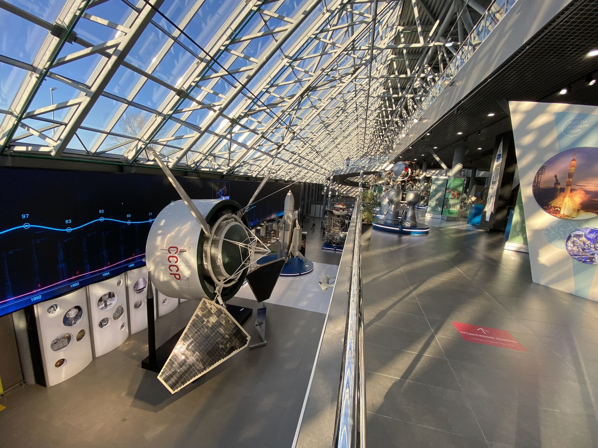 Музей космонавтики в Калуге — экспонаты из СССР, март 2022 – фотографии России