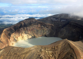 Вулкан Малый Семячик – фотографии России