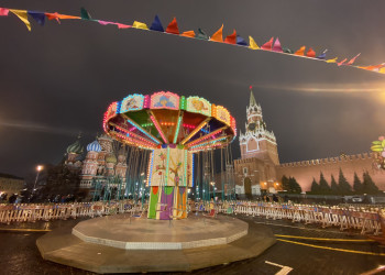 Красная площадь на Новый год в Москве – фотографии России