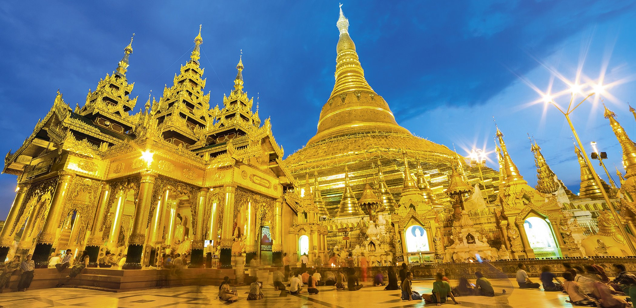 Пагода Шведагон (Shwedagon Pagoda) в Янгоне, Мьянма – фотографии Мьянмы