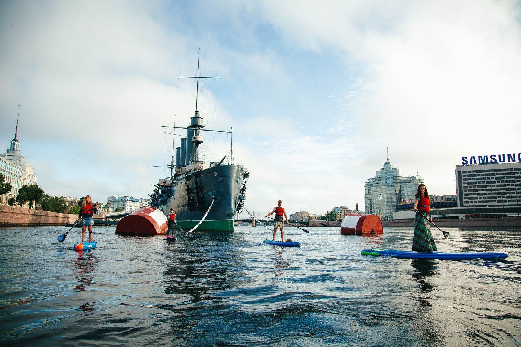 Крейсер «Аврора» принимал участие сразу в двух войнах – Русско-японской и Первой мировой – фотографии России