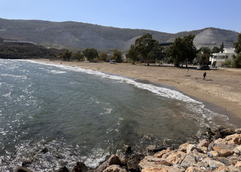 Пляж Бююкеджели (Büyükeceli) возле АЭС Аккую, Мерсин – фотографии Турции