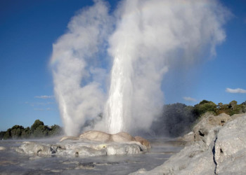 Термальный парк Уаи-О-Тапу (Уаи-О-Тапу) в окрестностях Роторуа Новой Зеландии – фотографии Новой Зеландии