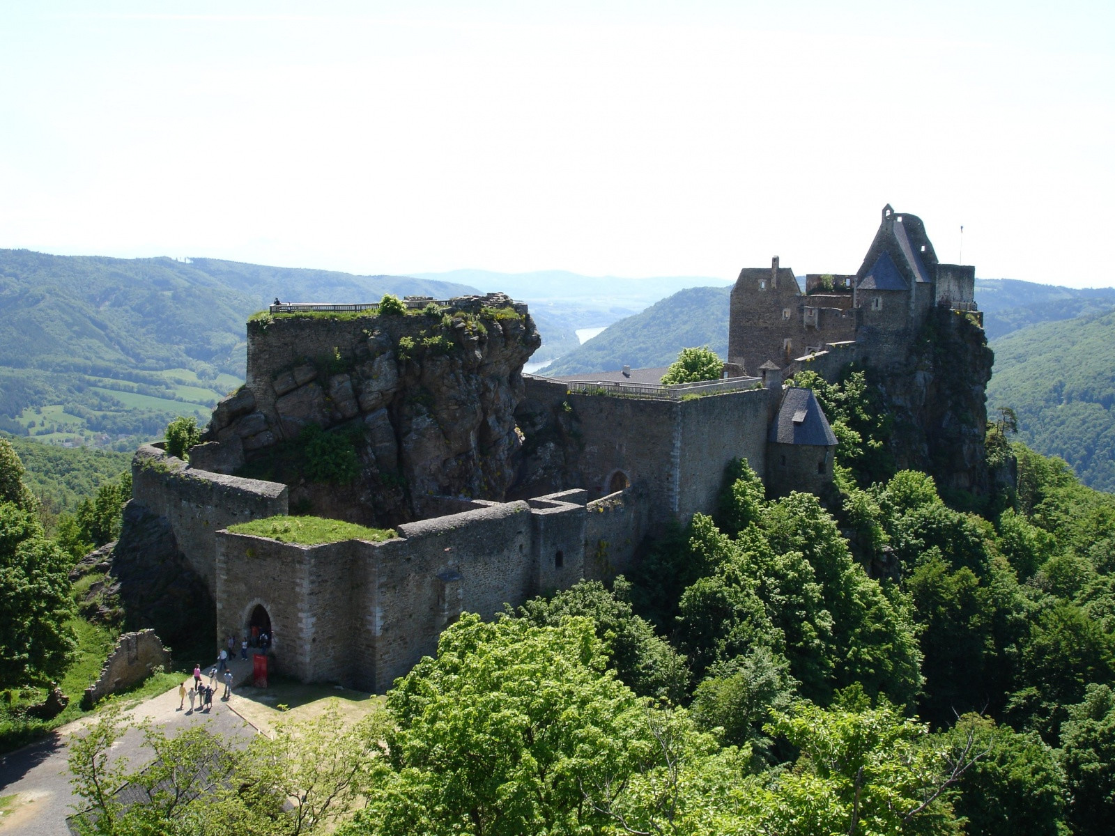 Замок Аггштайн (Burgruine Aggstein) – фотографии Австрии