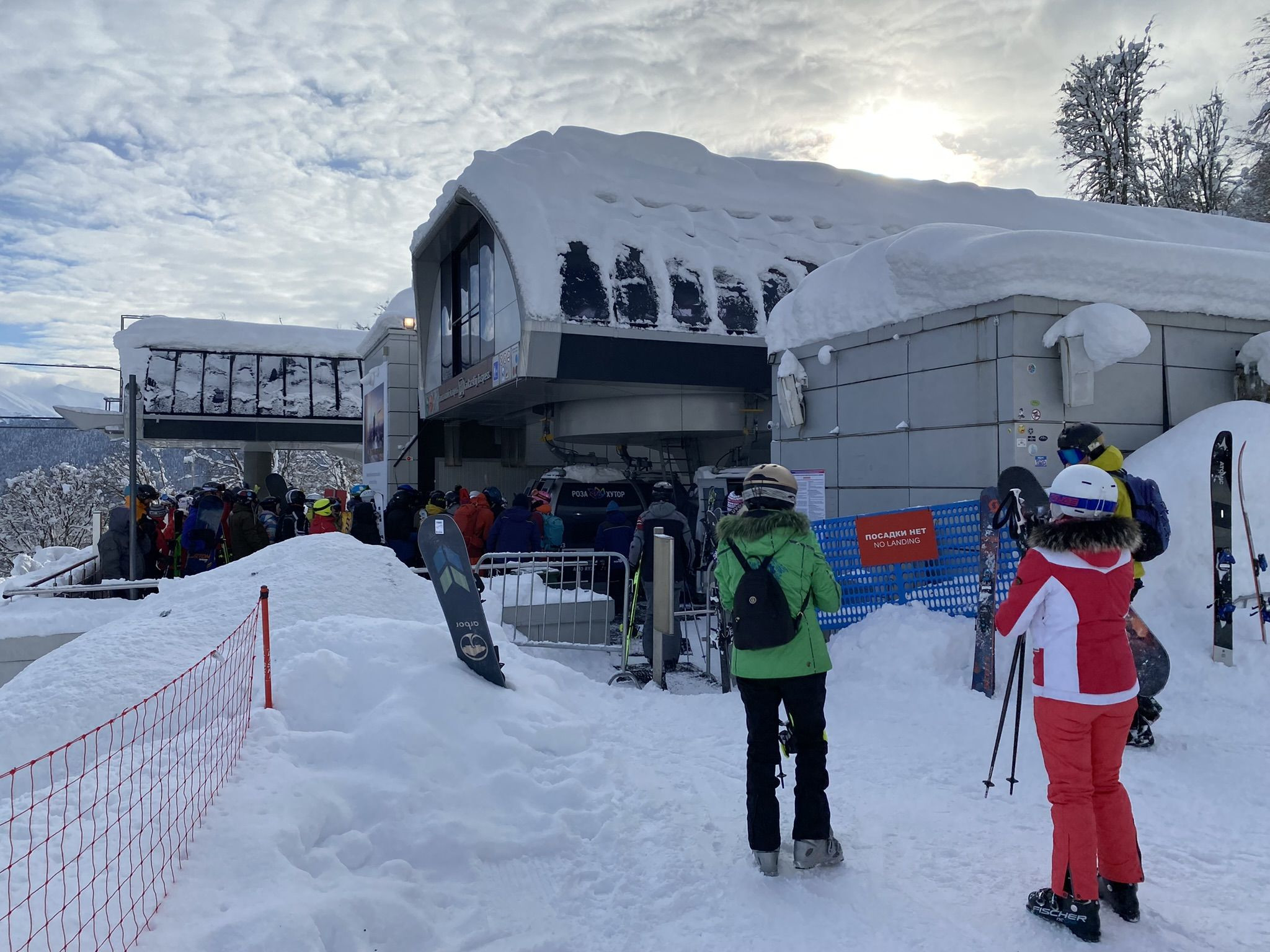 Нижняя станция канатки Кавказский экспресс, второй вход – фотографии России
