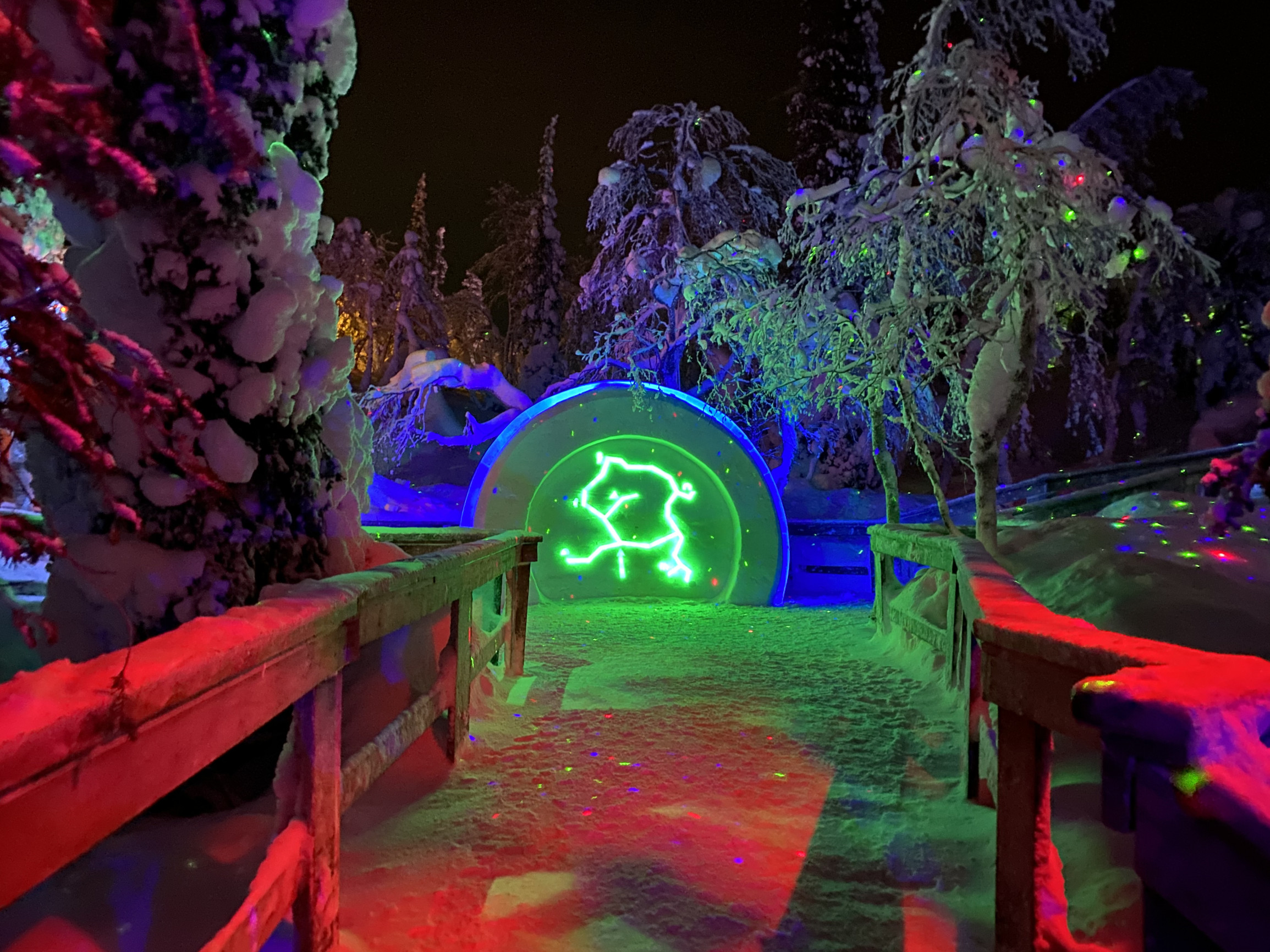 Арт-объект в парке «Таинственный лес», Кировск – фотографии России