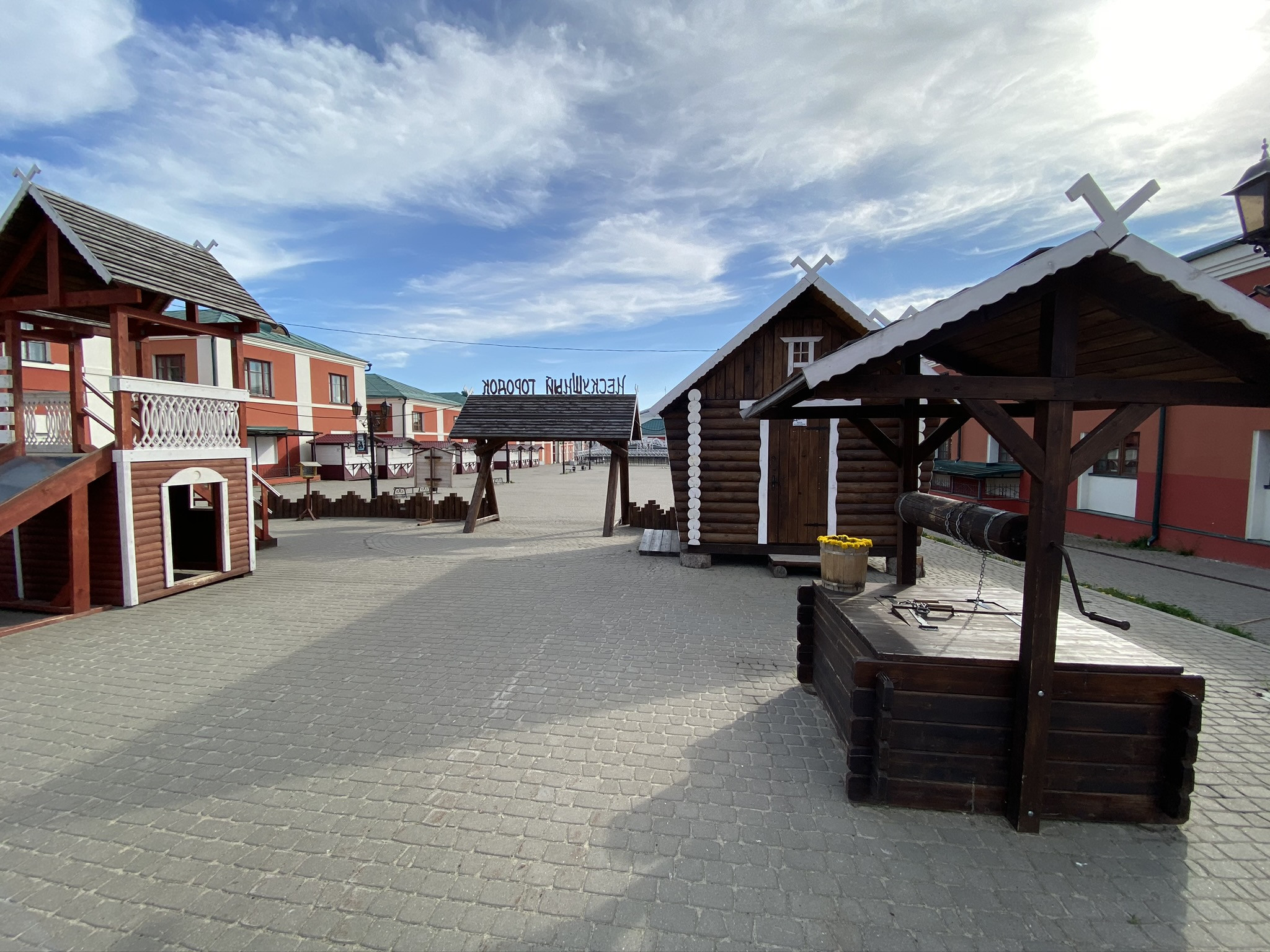 Колодец, Гостиные Ряды, Калуга – фотографии России