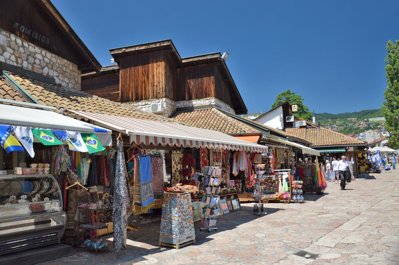 Район Башчаршия – фотографии Боснии и Герцеговины