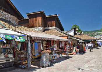 Район Башчаршия – фотографии Боснии и Герцеговины