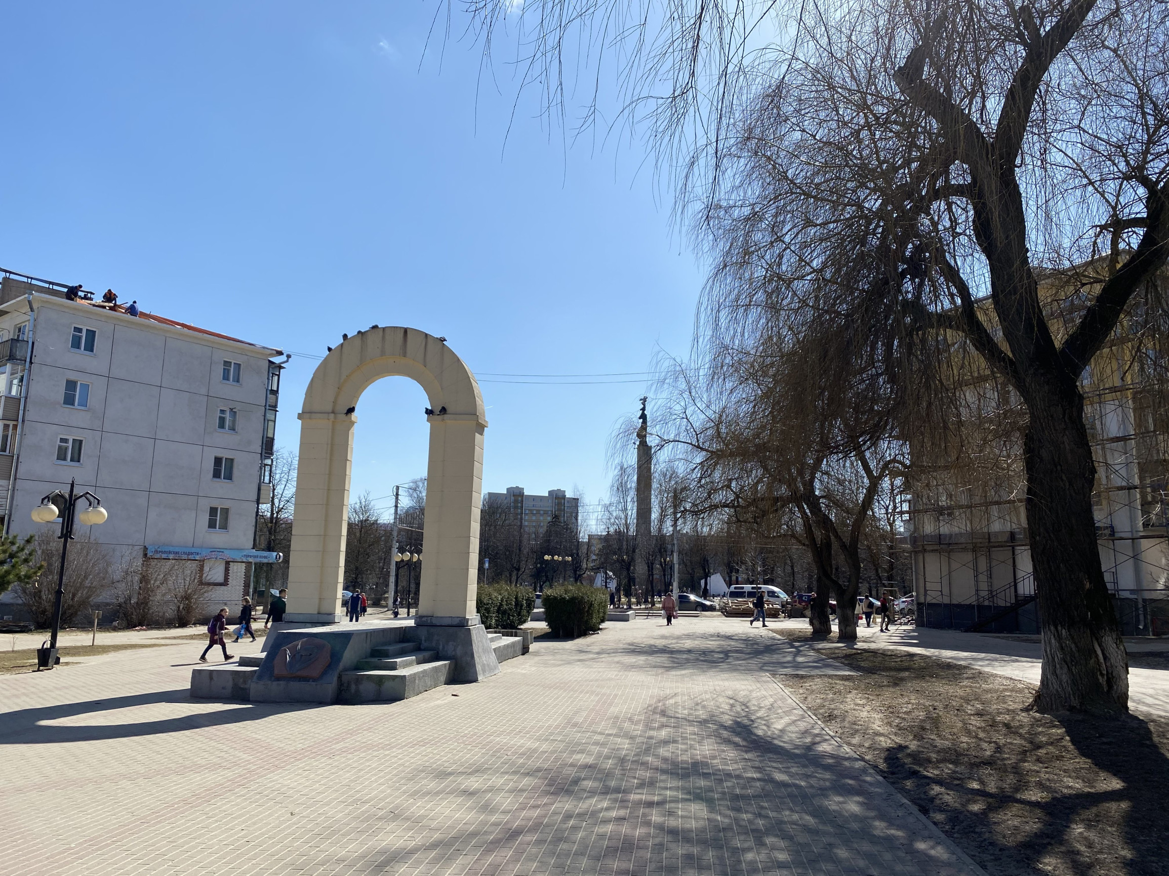 Площадь Победы, Калуга – фотографии России