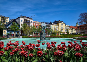 Жилой район Гмундена. Австрия – фотографии Австрии