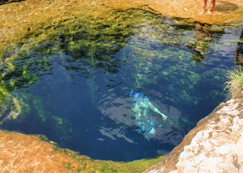 Колодец Иакова (Jacob's Well) в штате Техас, США – фотографии США