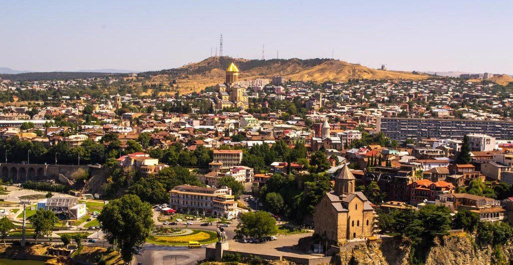 Крепость Нарикала (Narikala), Грузия – фотографии Грузии