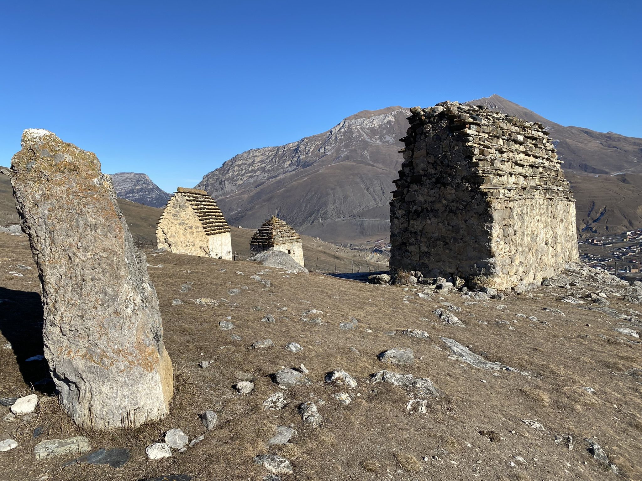 Горное селение Цмити или Цимити, Северная Осетия – фотографии России