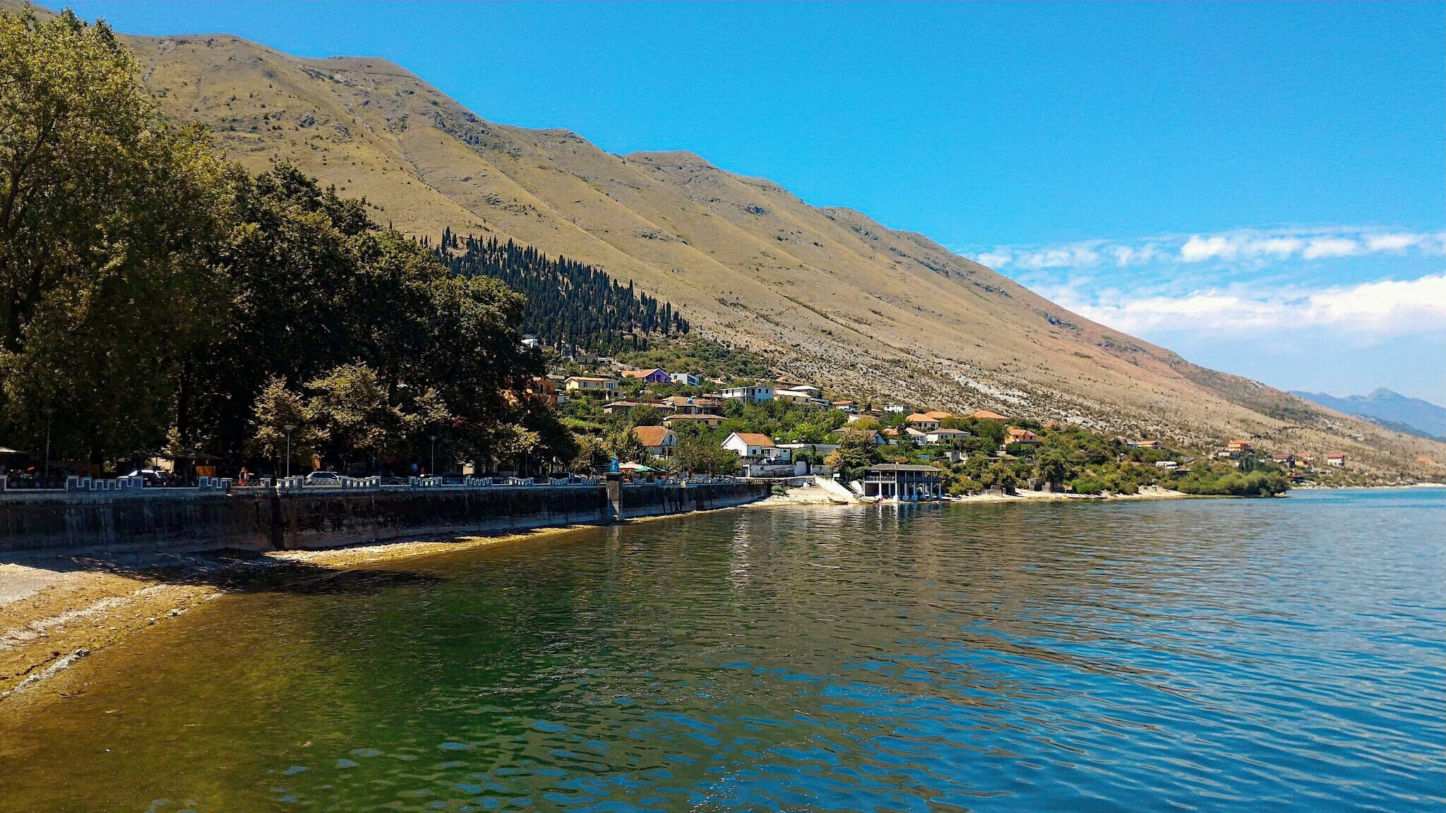 Вид на горы. Шкодер. Албания – фотографии Албании