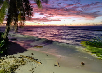 Закат на побережье Науру – фотографии Науру