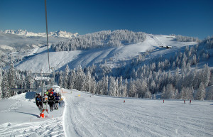 Трасса для катания. Ваграйн. Австрия. – фотографии Австрии