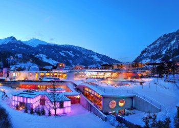 Вечерний Бад Гаштайн. Австрия – фотографии Австрии