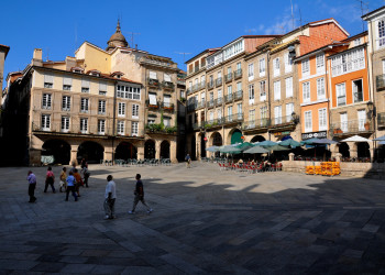 Площадь Майор в Оренсе – фотографии Испании