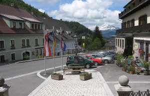 Центральная площадь. Аннаберг. Австрия – фотографии Австрии