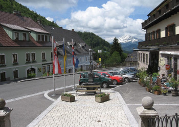 Центральная площадь. Аннаберг. Австрия – фотографии Австрии