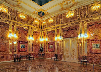 Дворцовый ансамбль 18 века Царское Село, Санкт-Петербург – фотографии России