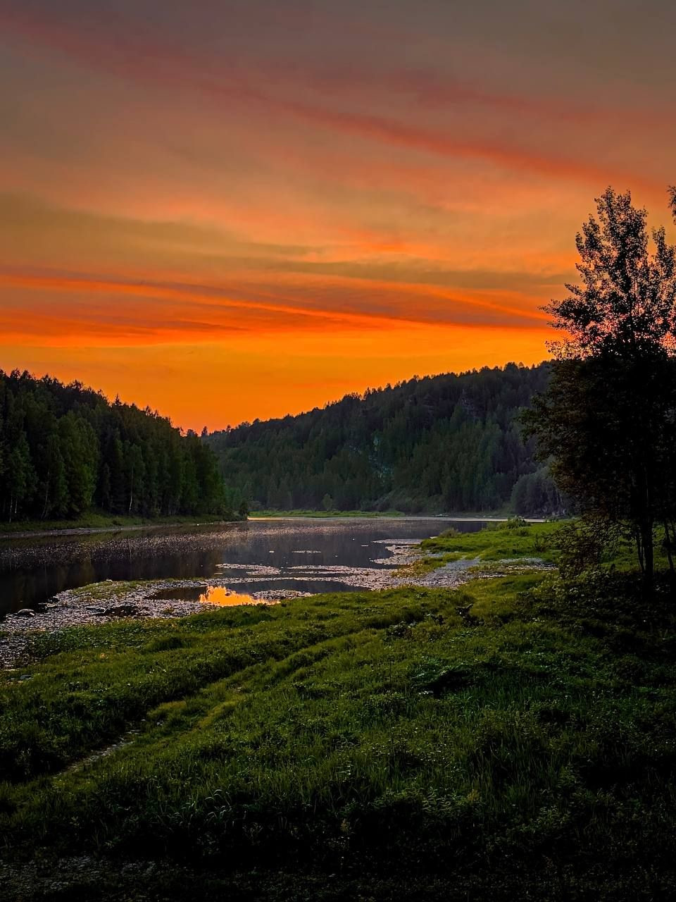 Красивые закаты, тишина и свежий воздух – фотографии России