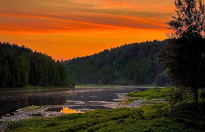 Красивые закаты, тишина и свежий воздух – фотографии России