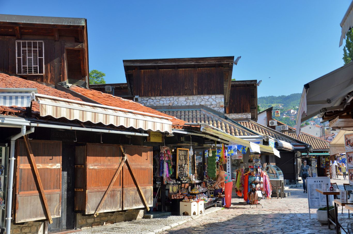 Старый район Башчаршия – фотографии Боснии и Герцеговины