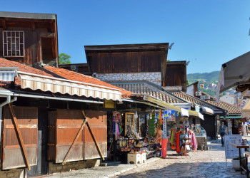 Старый район Башчаршия  – фотографии Боснии и Герцеговины