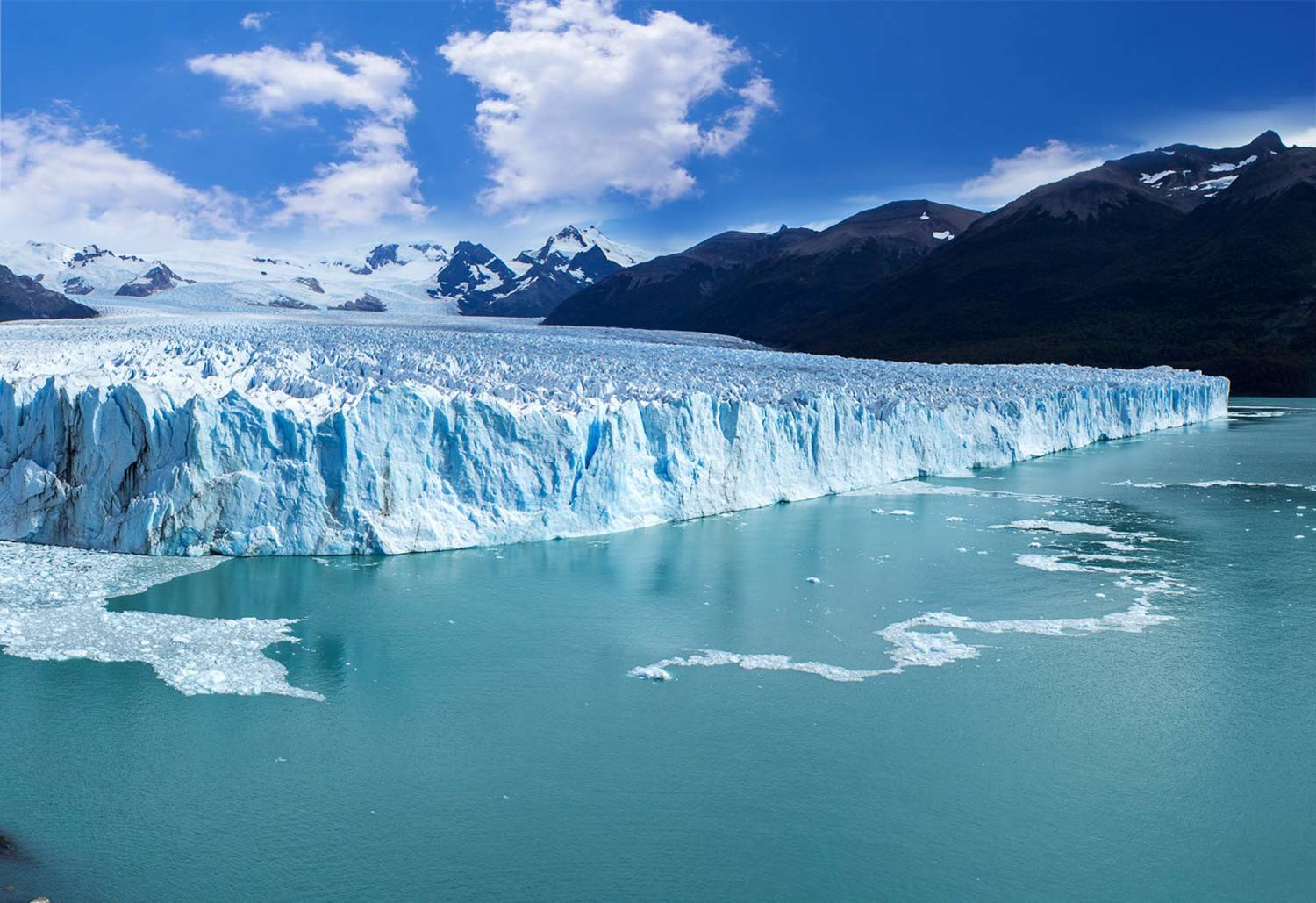 Могучий ледник Перито Морено (Perito Moreno) в парке Лос-Гласиарес в Аргентине – фотографии Аргентины