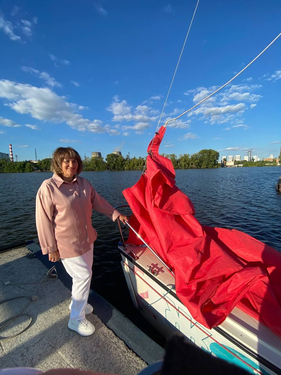 Прогулка на яхте – фотографии России