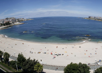 Главные городские пляжи в городе Ла-Корунья – фотографии Испании