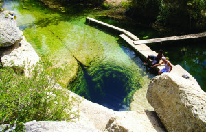 На месте Колодца Иакова (Jacob's Well) в США сначала был гейзер высотой около 10 м – фотографии США