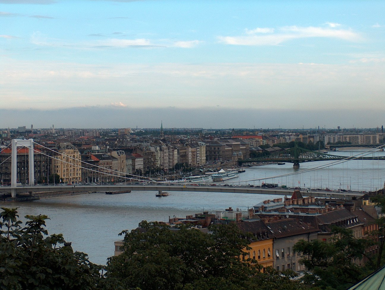 Мост Эржебет – фотографии Венгрии