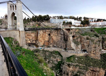 Вид на мост. Константина. Алжир – фотографии Алжира